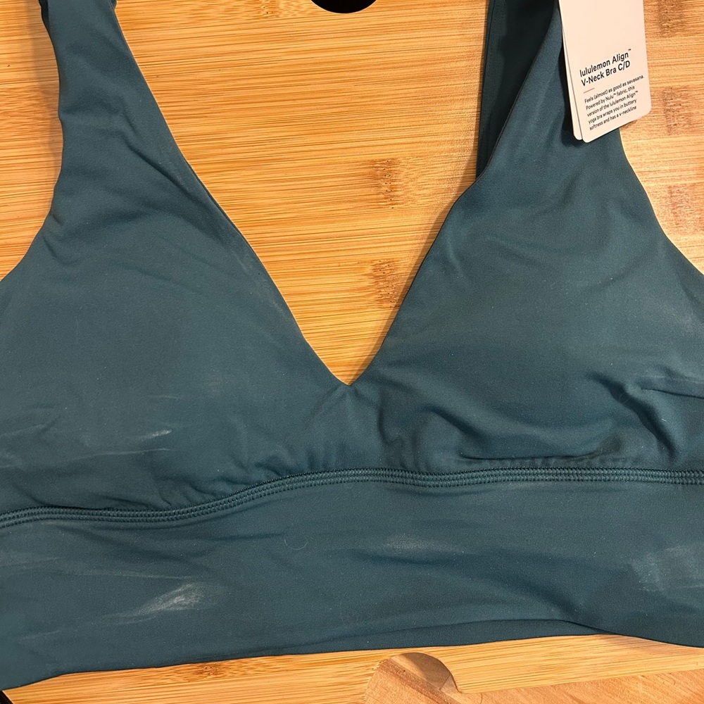 Lululemon align green sports bra